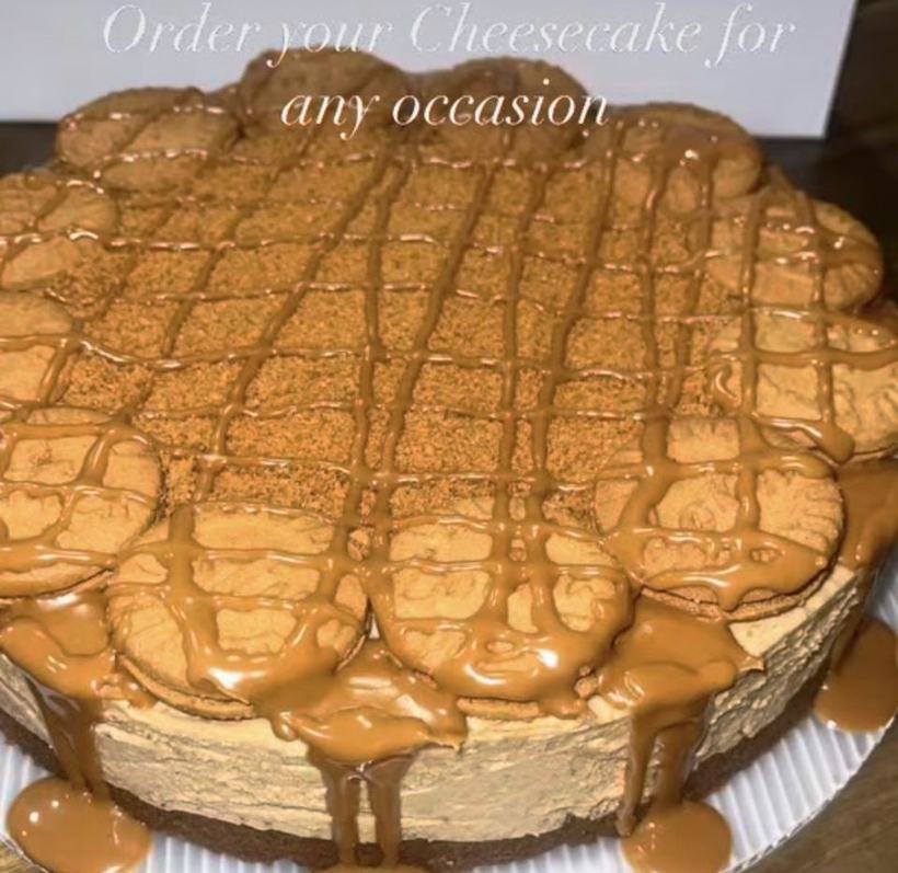 Sweet Vegan Biscoff cheesecake